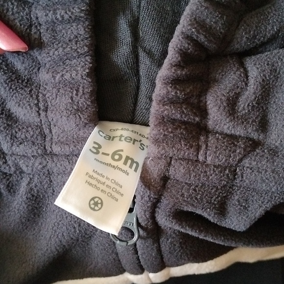 Carter's Baby 3-6 mo Skunk Costume Halloween - Picture 2 of 6